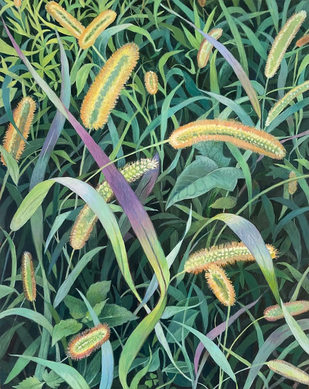 Susan Cohen Still-Life Painting - Late Summer Pageant