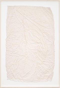 Serie Tableau - Eta: Monotipia abstracta sobre papel, enmarcada, 44,75 x 31,25