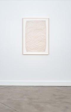 Serie Tableau - Zeta: Monoprint astratto su carta, incorniciato 41 x 29, pezzo unico