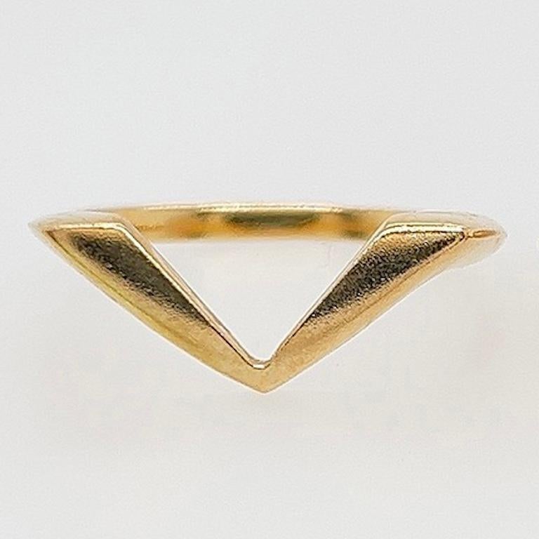 Women's or Men's Susan Crow Studio 18kt Fairmined Yellow Gold Viceroy Ring For Sale