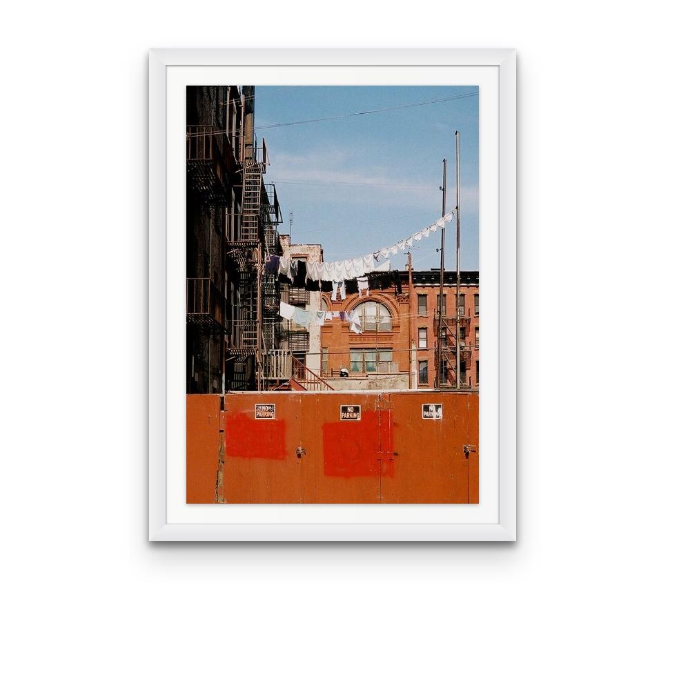 Williamsburg 10 - Contemporary Urban Colour Photographic Print  - Brown Color Photograph by Susan Daboll