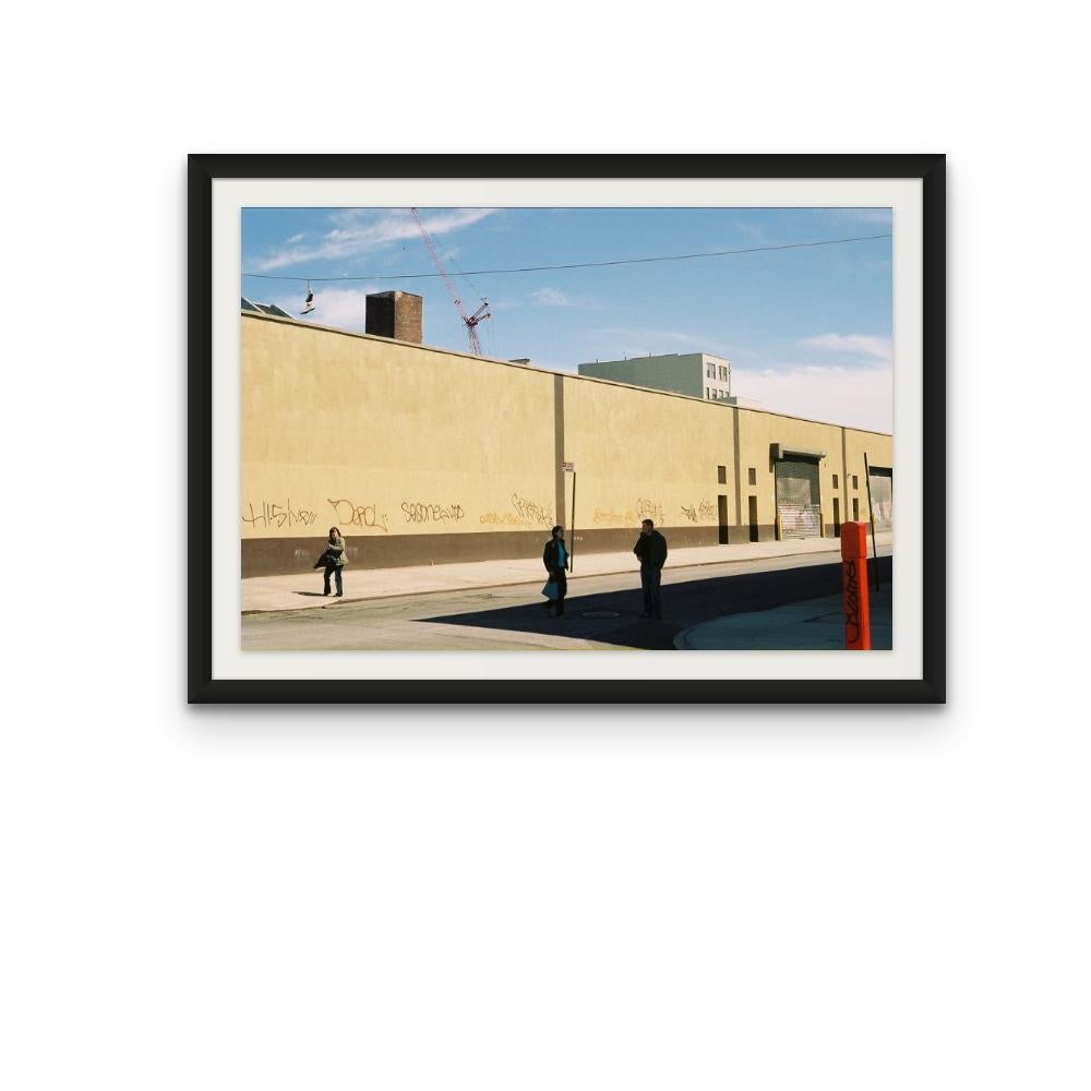 Williamsburg 11- Warm Tone Cityscape Photographic Print on Paper - Gray Color Photograph by Susan Daboll