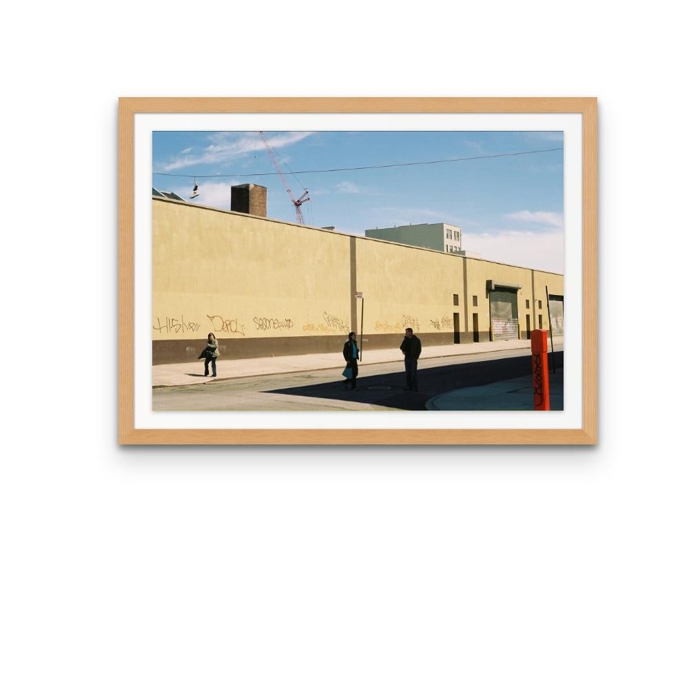 Williamsburg 11- Warm Tone Cityscape Photographic Print on Paper For Sale 1