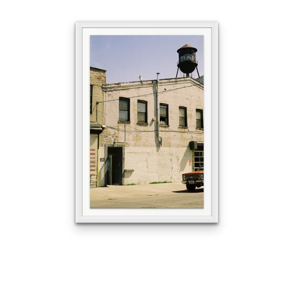 Williamsburg 15- Archival digital Urban Cityscape Photographic Print - Beige Color Photograph by Susan Daboll