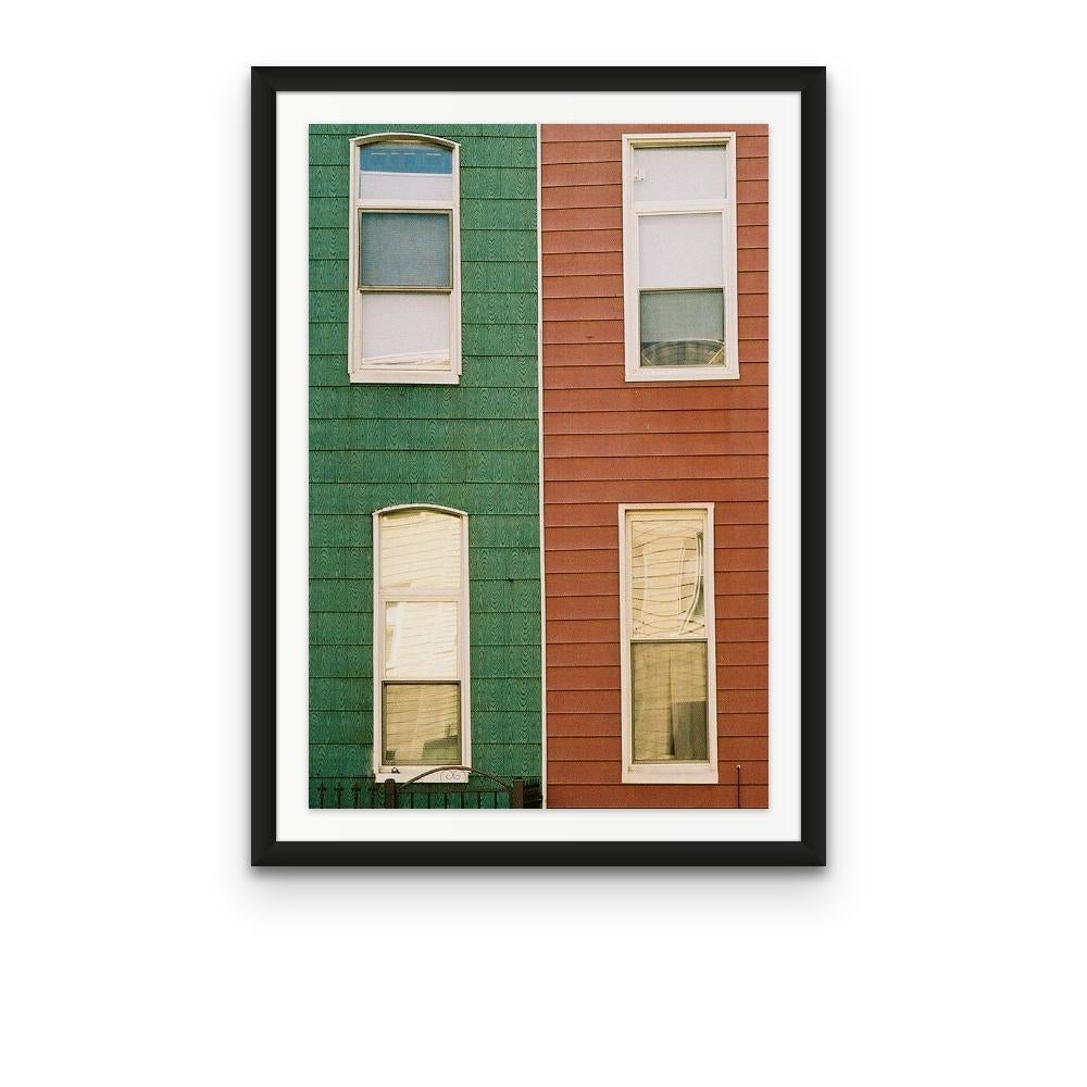 Williamsburg 9- Colourful Preppy Window Photographic Print on Paper For Sale 1