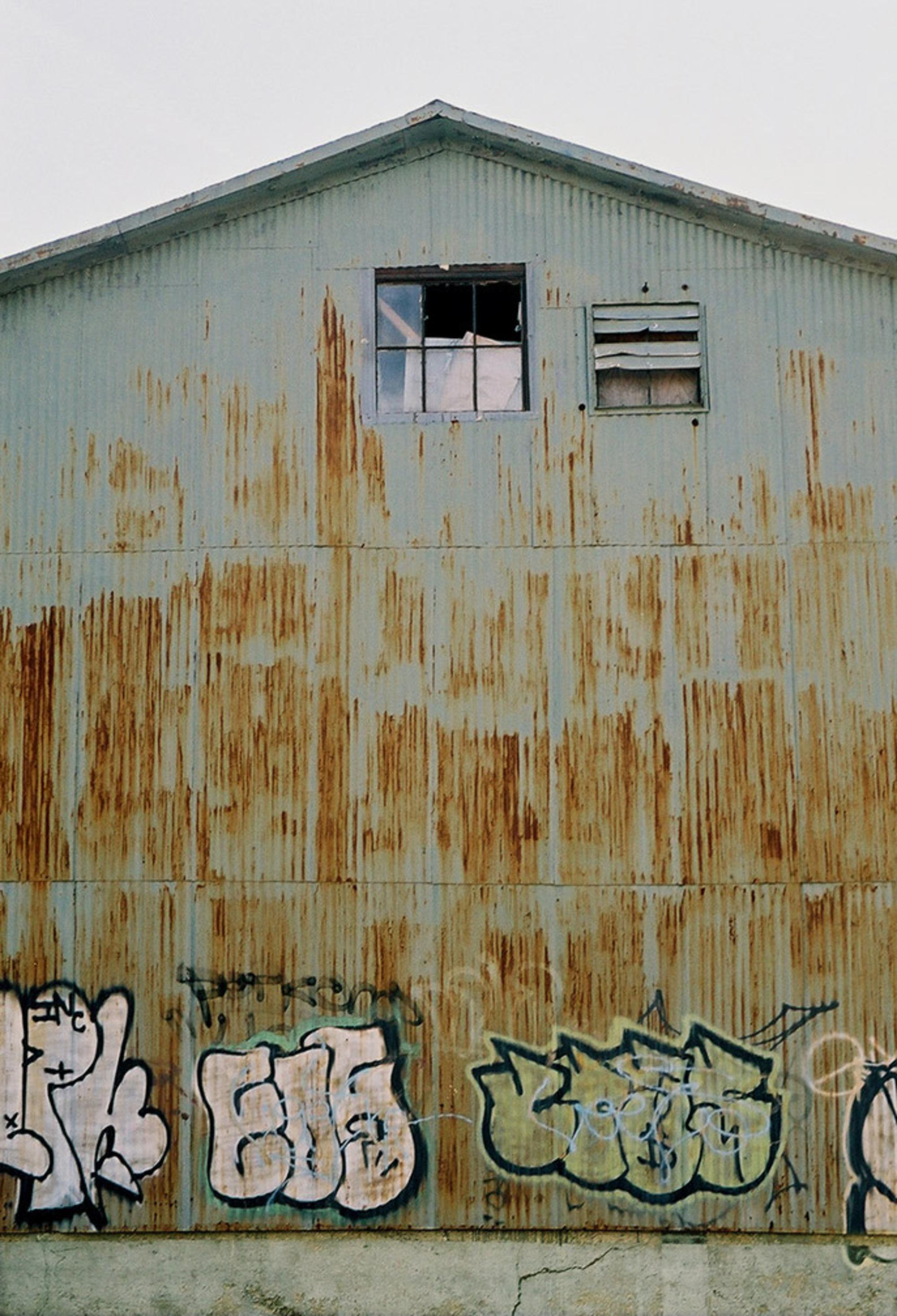 Susan Daboll Color Photograph - Williamsburg 20- Graffiti inspired Photographic Print on Paper