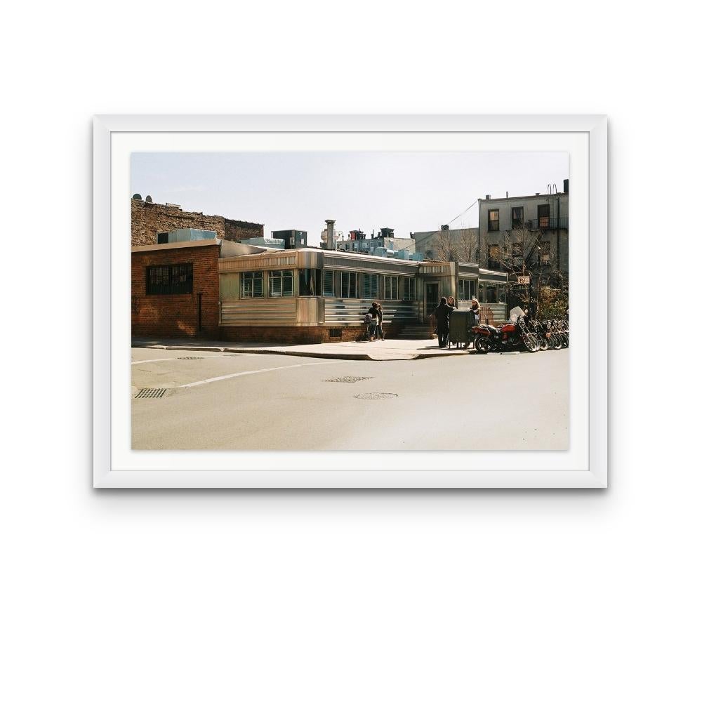 Williamsburg 23 - Urban Vintage Photographic Print on Paper - Beige Color Photograph by Susan Daboll