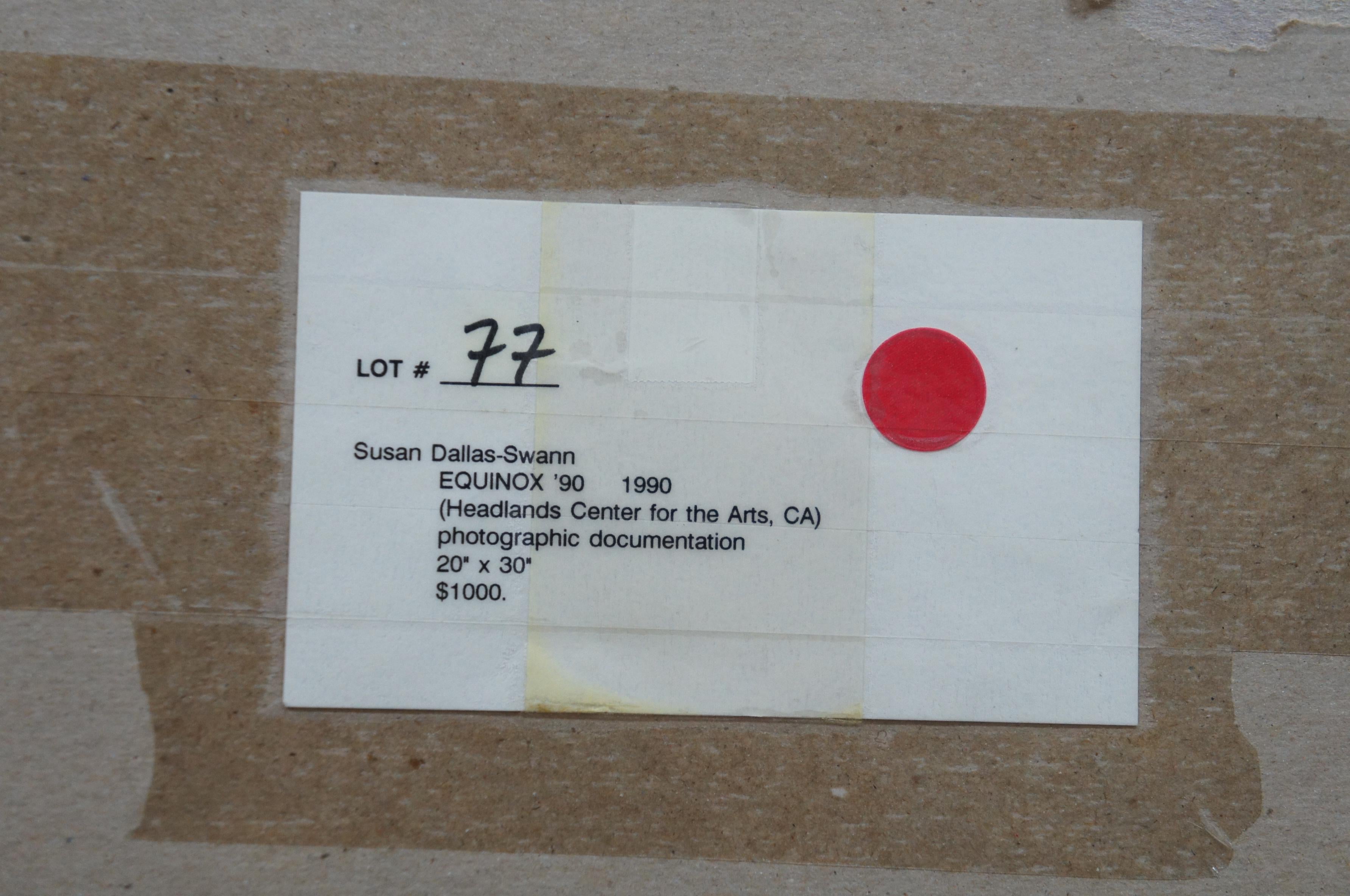 Susan Dallas-Swann Equinox '90 Ausstellungs-Installations-Leuchtefotografie (Ende des 20. Jahrhunderts) im Angebot