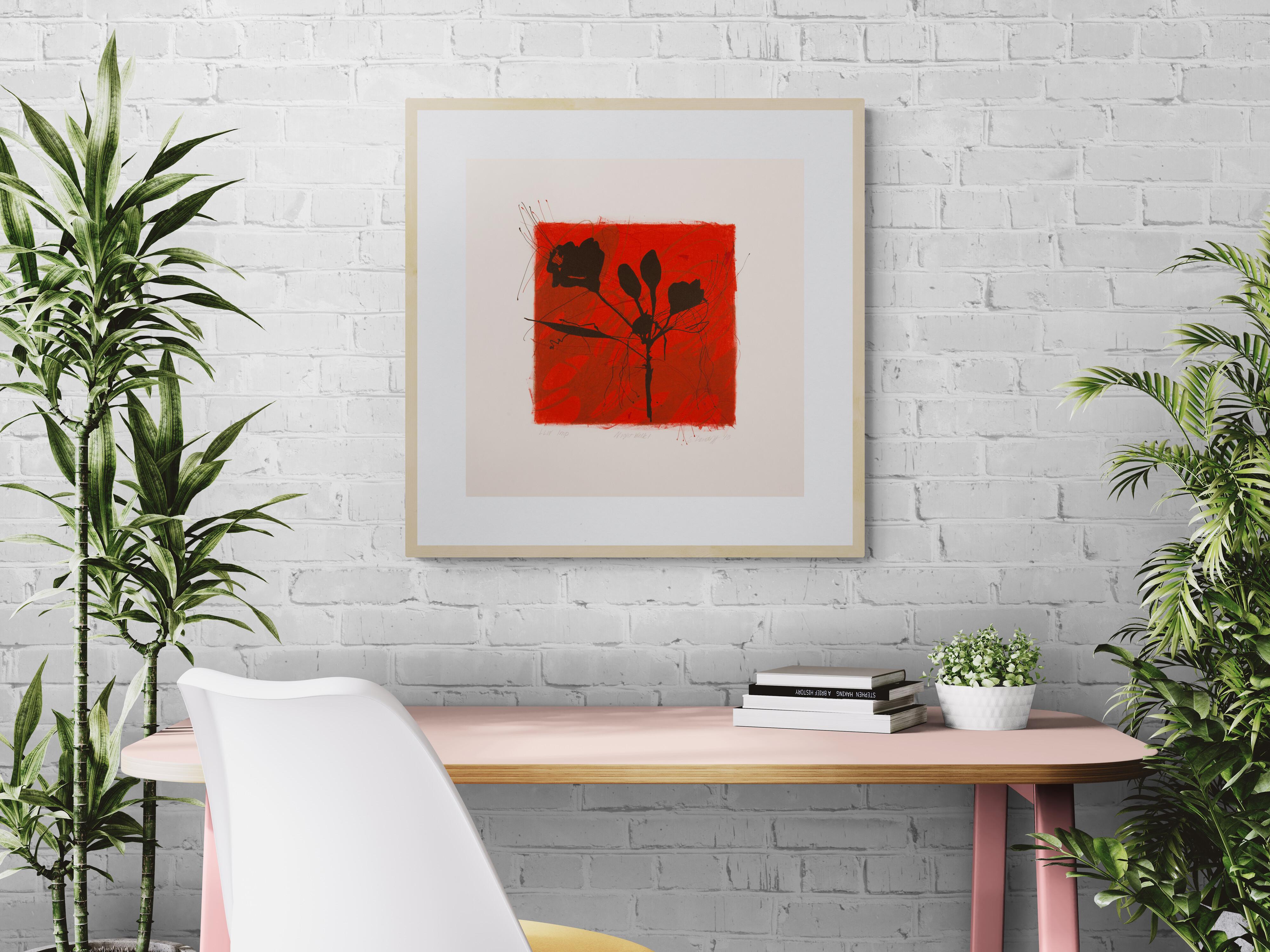 Night Walk 1 (Natural Structures, Shifting Daylight, Floral, Botanical, 26% OFF) - Contemporary Print by Susan Davidoff