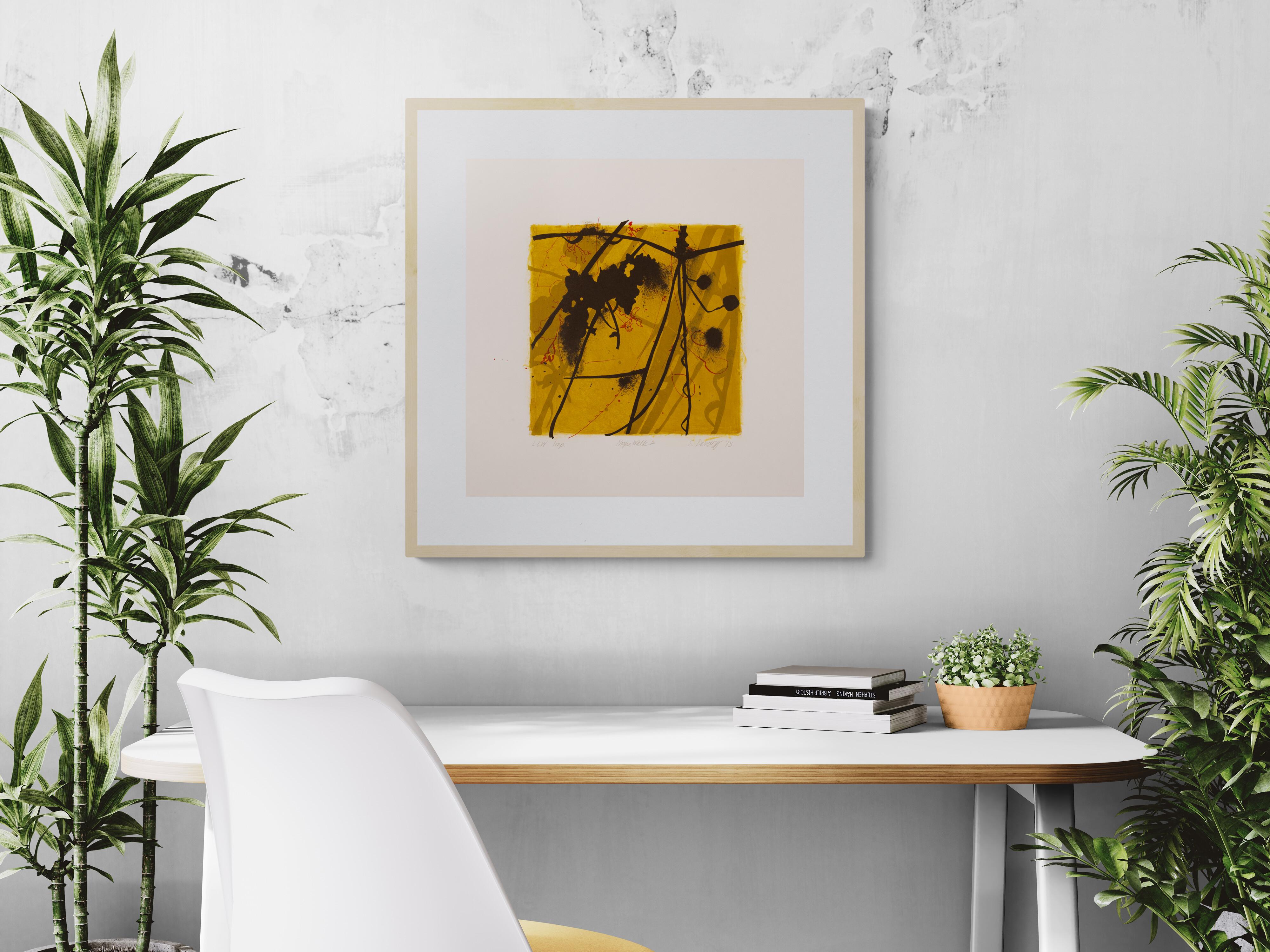 Night Walk 2 (Natural Structures, Shifting Daylight, Floral, Botanical, 26% OFF) - Modern Print by Susan Davidoff