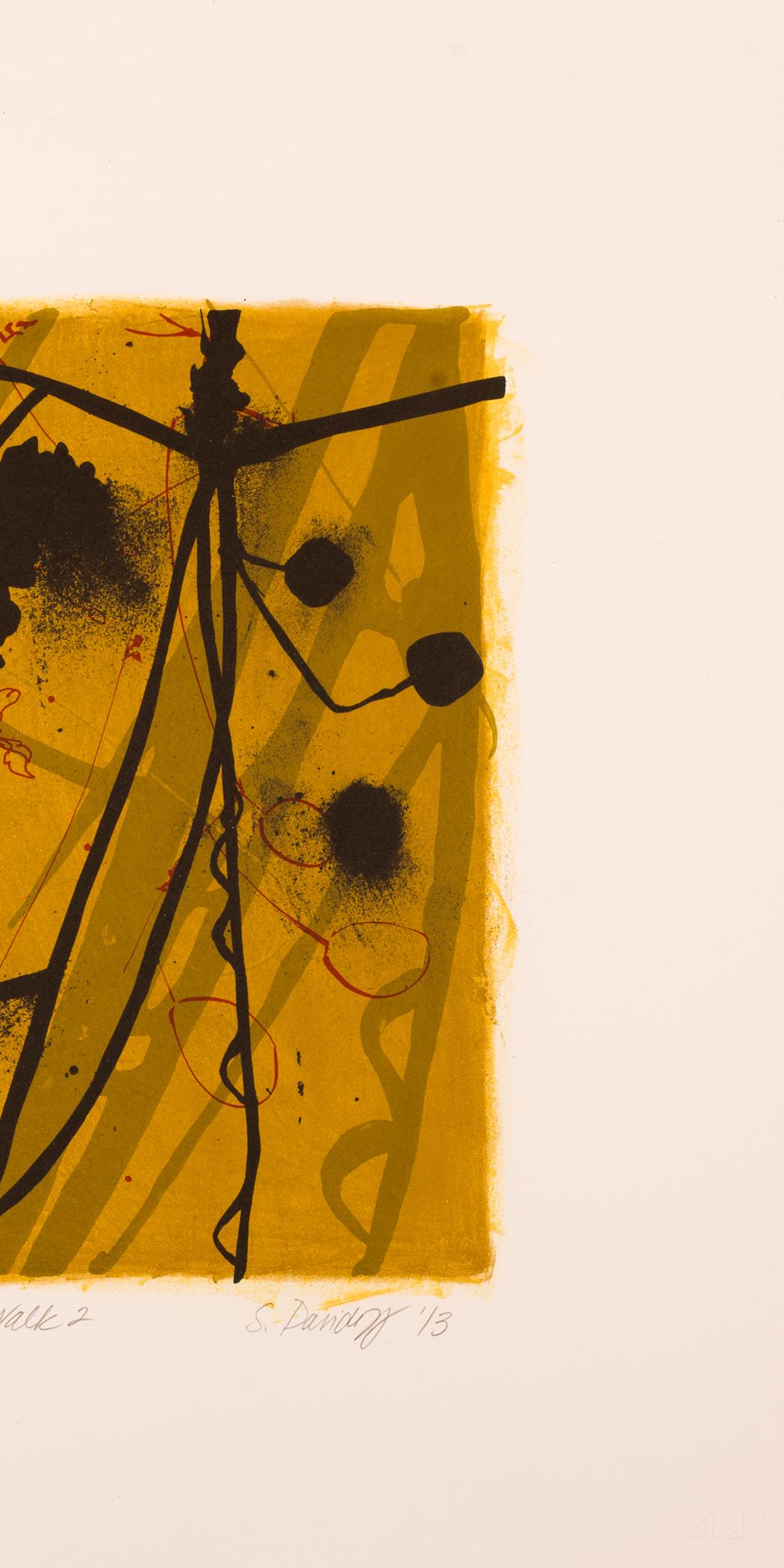 Night Walk 2 (Natural Structures, Shifting Daylight, Floral, Botanical, 26% OFF) For Sale 2