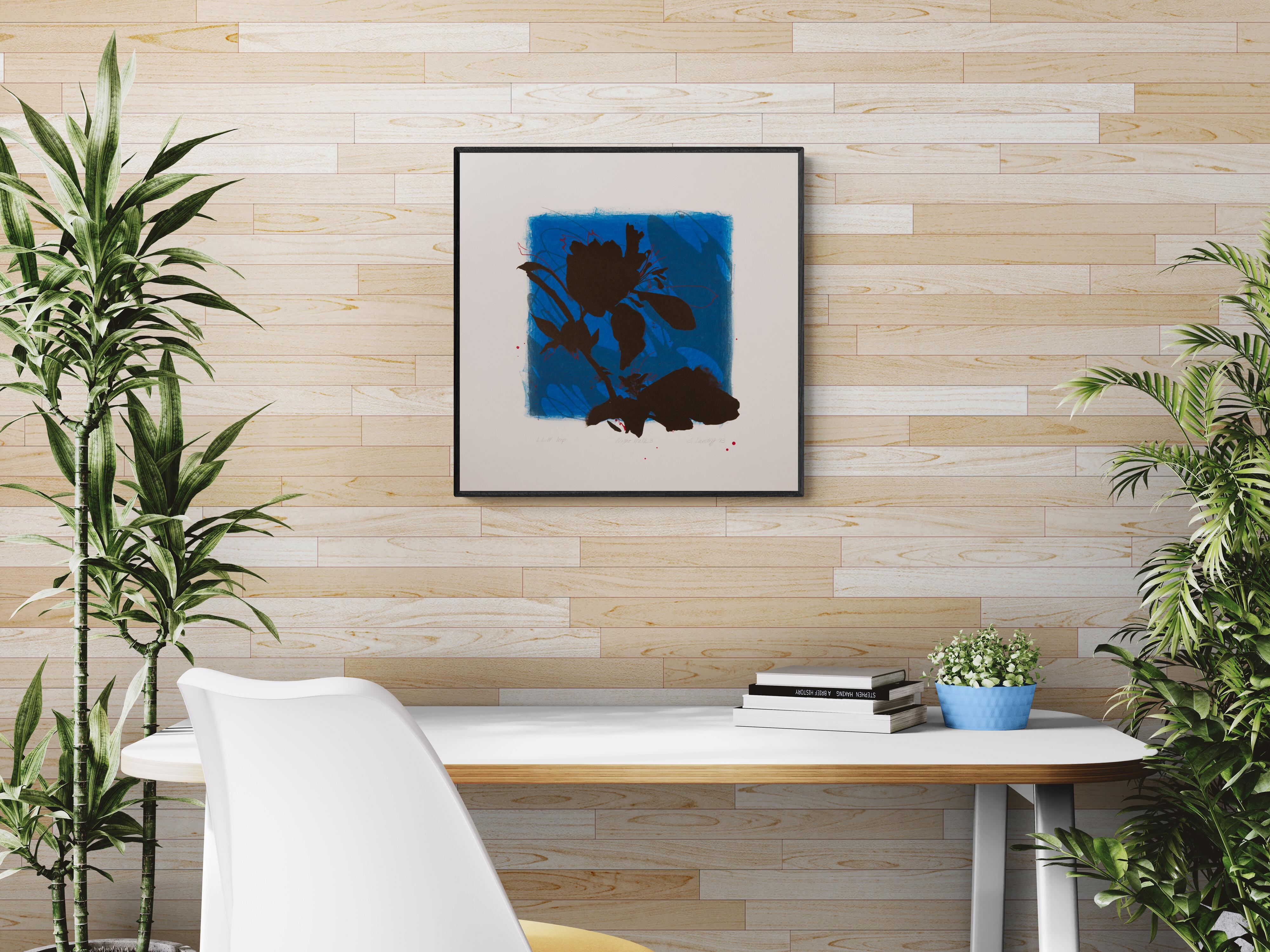 Night Walk 3 (Natural Structures, Shifting Daylight, Floral, Botanical, 26% OFF) - American Modern Print by Susan Davidoff
