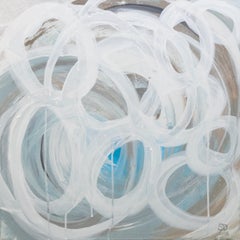 Abstraktes Gemälde „Concentric #2“