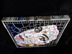 For You I was a Flame, Recycled Ceramic Mosaic by English Artist Susan Elliott