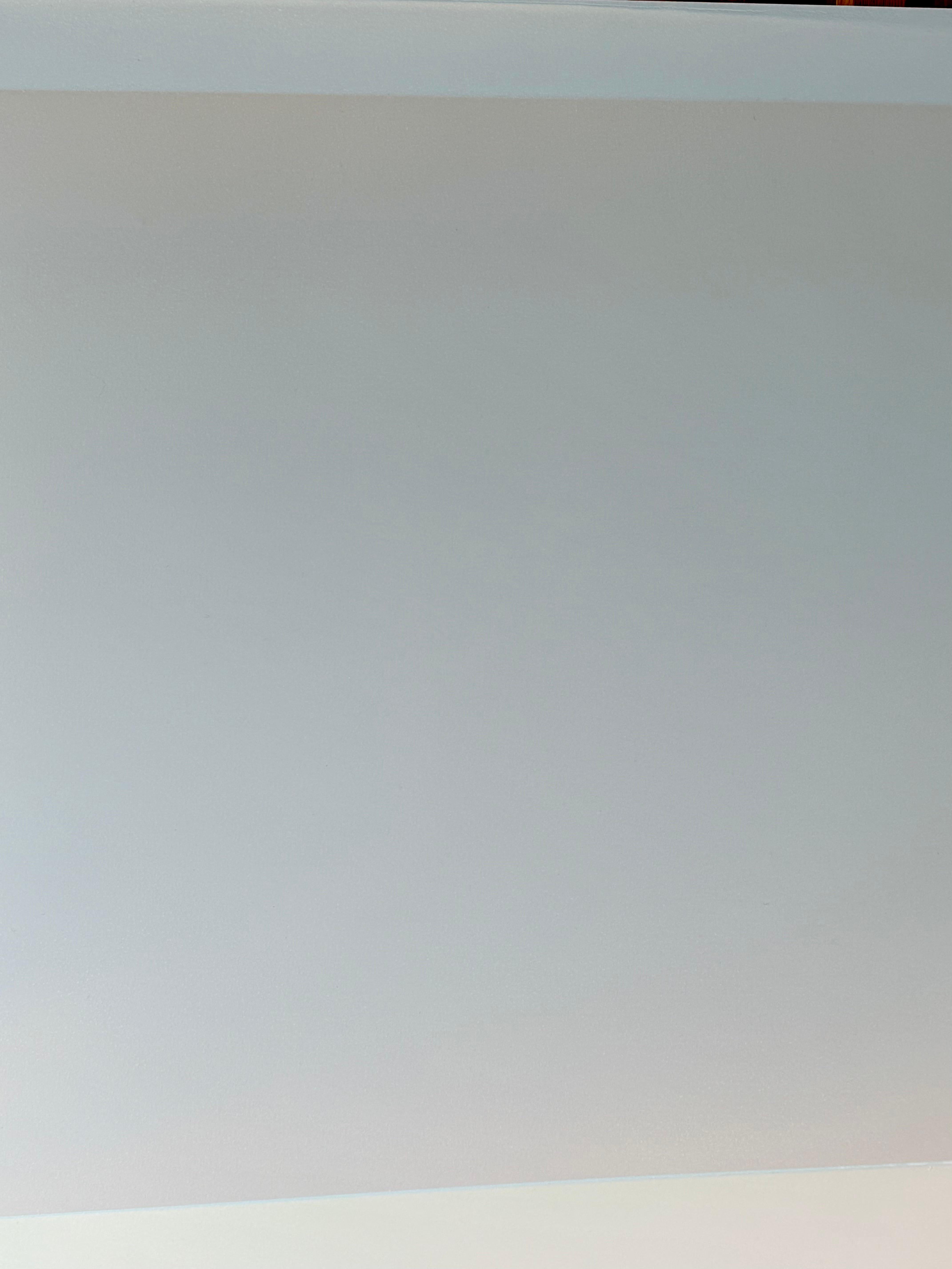 Bright Air - Contemporary Abstract Poured Painting Pale Blue Ivory Mauve, 2024 For Sale 4