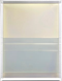 Pliegues En Cascada Con Pie De Página Seis - Pintura Al Marfil Sobre Papel Yupo, 2021