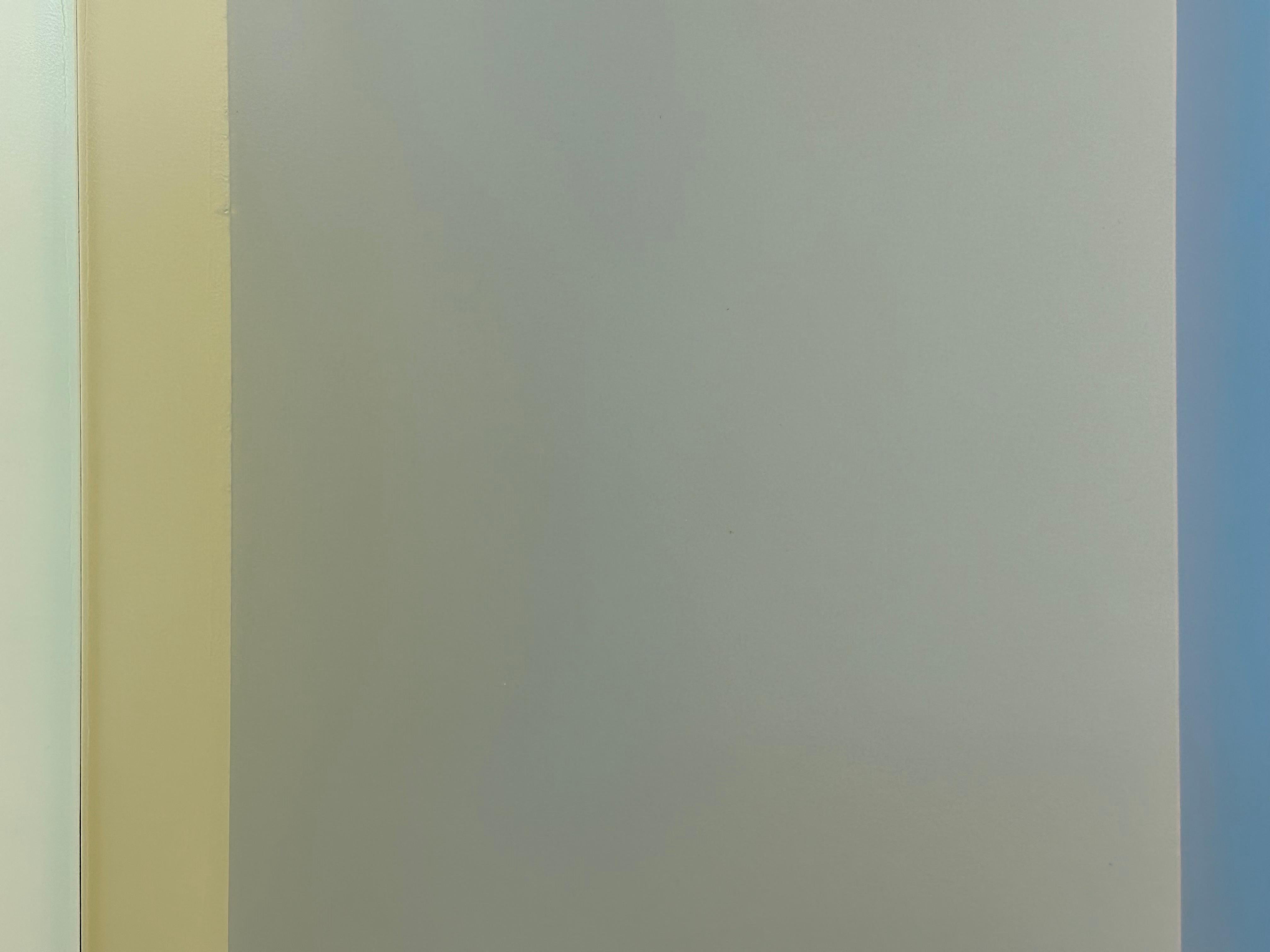 Abandona el camino, Pintura de polímero tintada en verde oliva, salvia, jade y azul aguamarina en venta 11