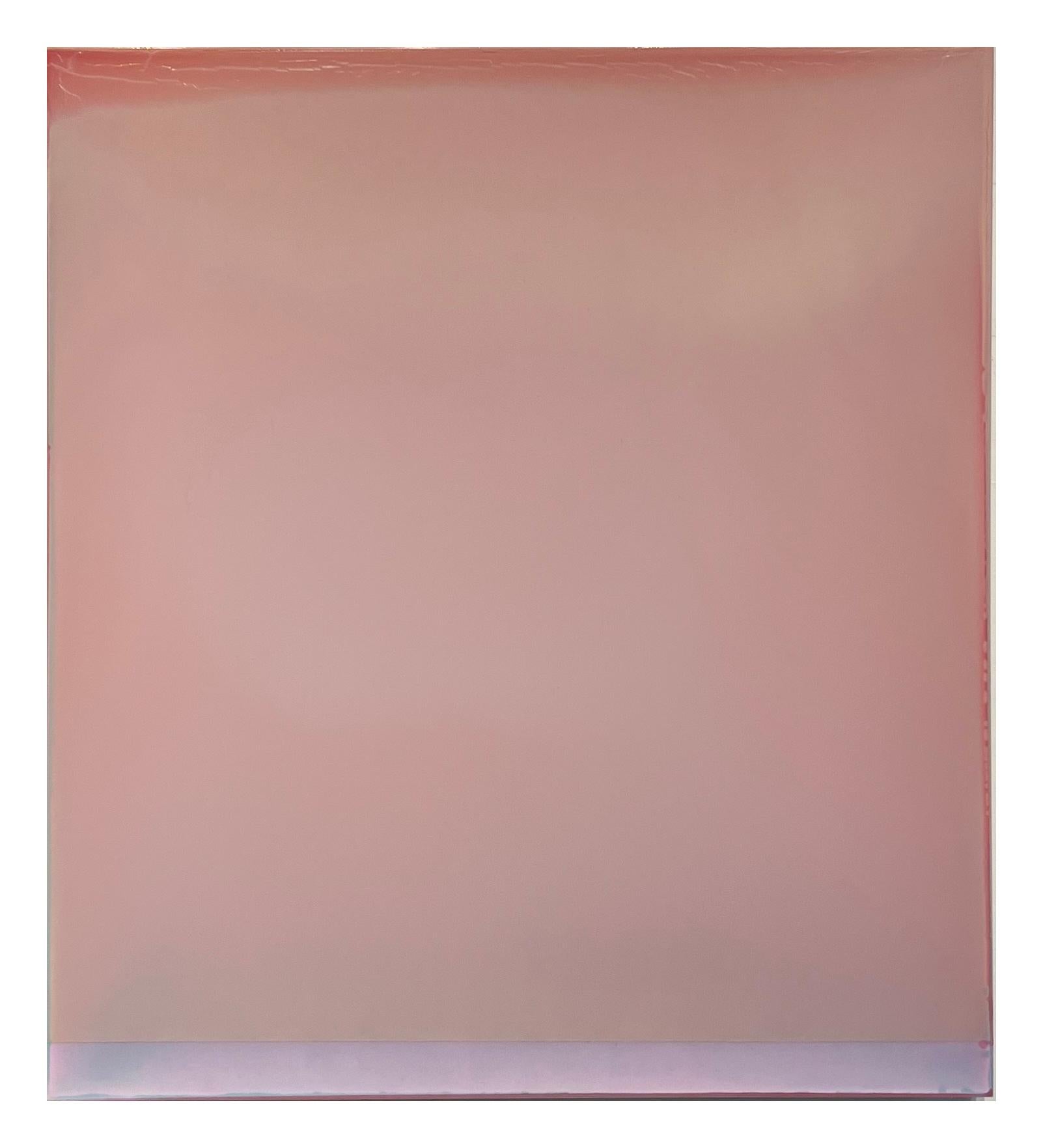 Outland 39 - Contemporary Abstract Poured Painting Pink Lavender Lilac, 2023 For Sale 2
