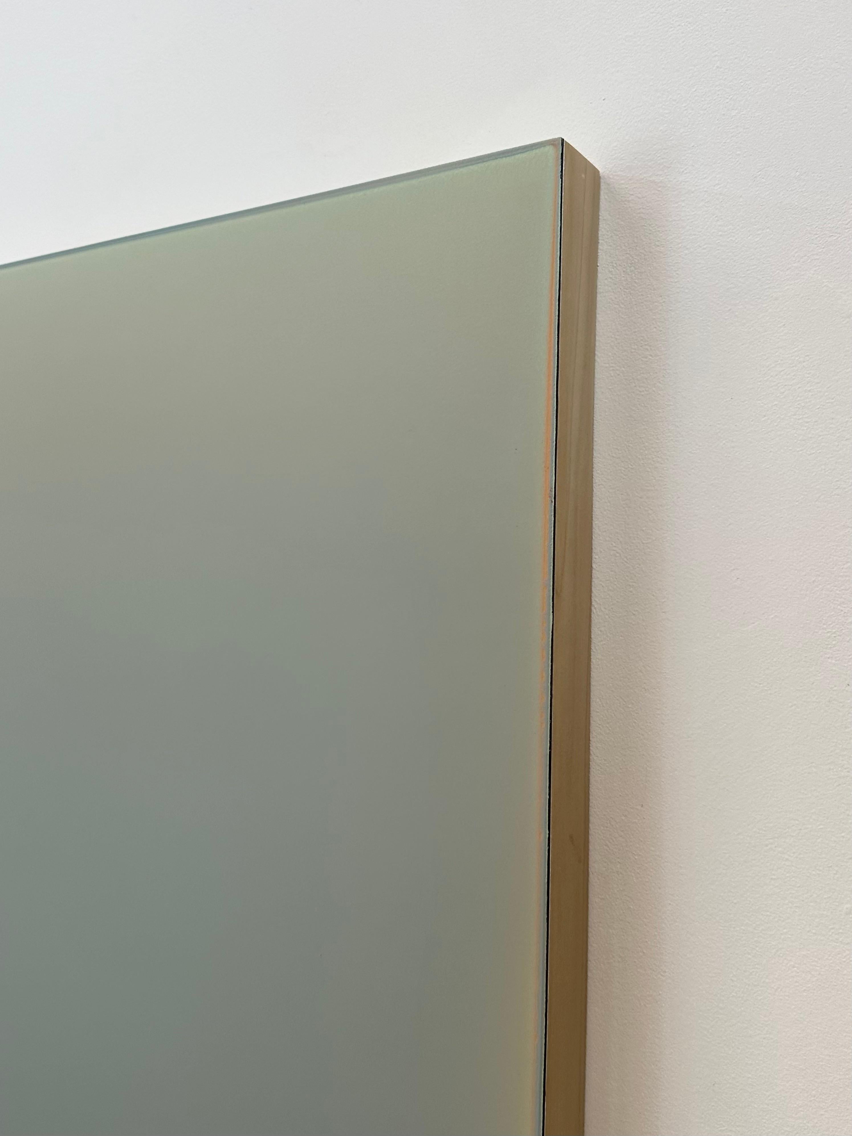 Outland 48 - Pintura Abstracta Contemporánea Vertida Azul Espuma Verde, 2024 6