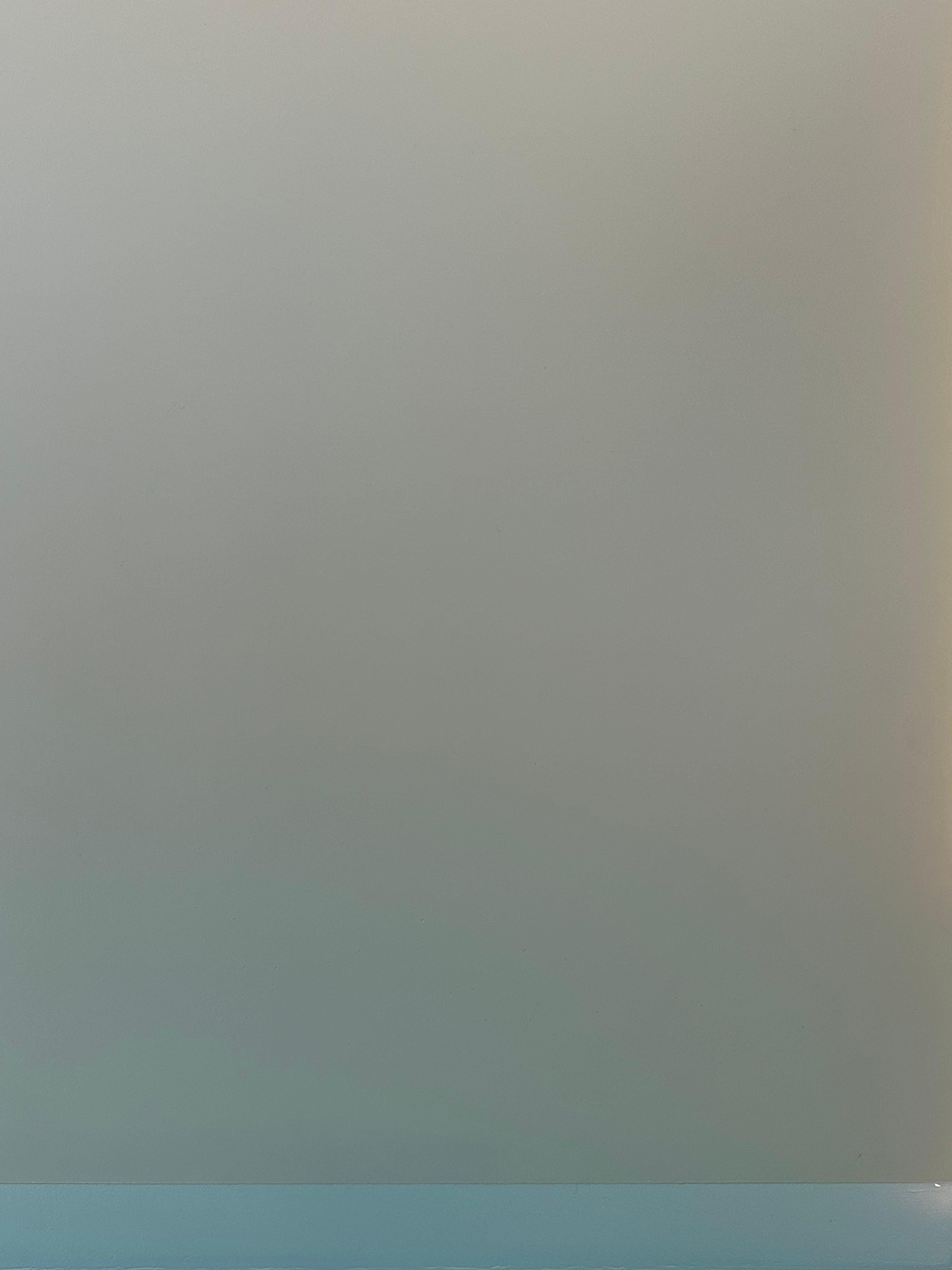 Outland 48 - Pintura Abstracta Contemporánea Vertida Azul Espuma Verde, 2024 3
