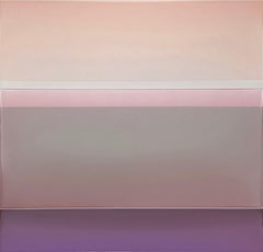 Susan English "Enclosure" 2024 Polimero colorato su pannello Dibond