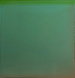 Susan English "In the Greenest Sun No. 2" 2024 Polimero colorato su pannello Dibond