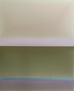 Susan English "Solstizio" 2024 Polimero colorato su pannello Dibond
