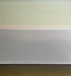 Susan English "Three Sides of Gray" 2025 getöntes Polymer auf Dibondplatte