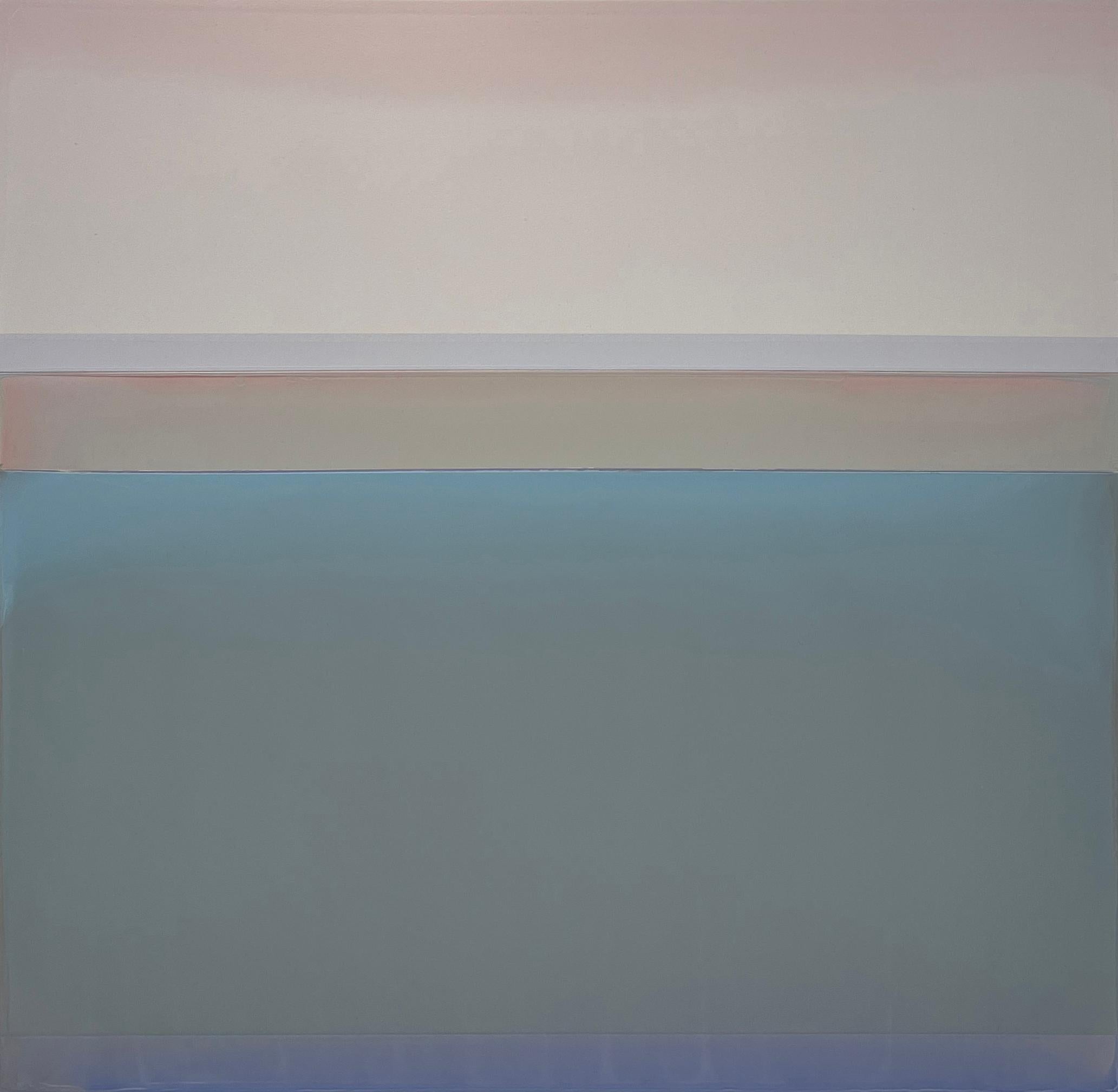 Susan English "A través de esta ventana" 2024 Polímero tintado sobre panel Dibond