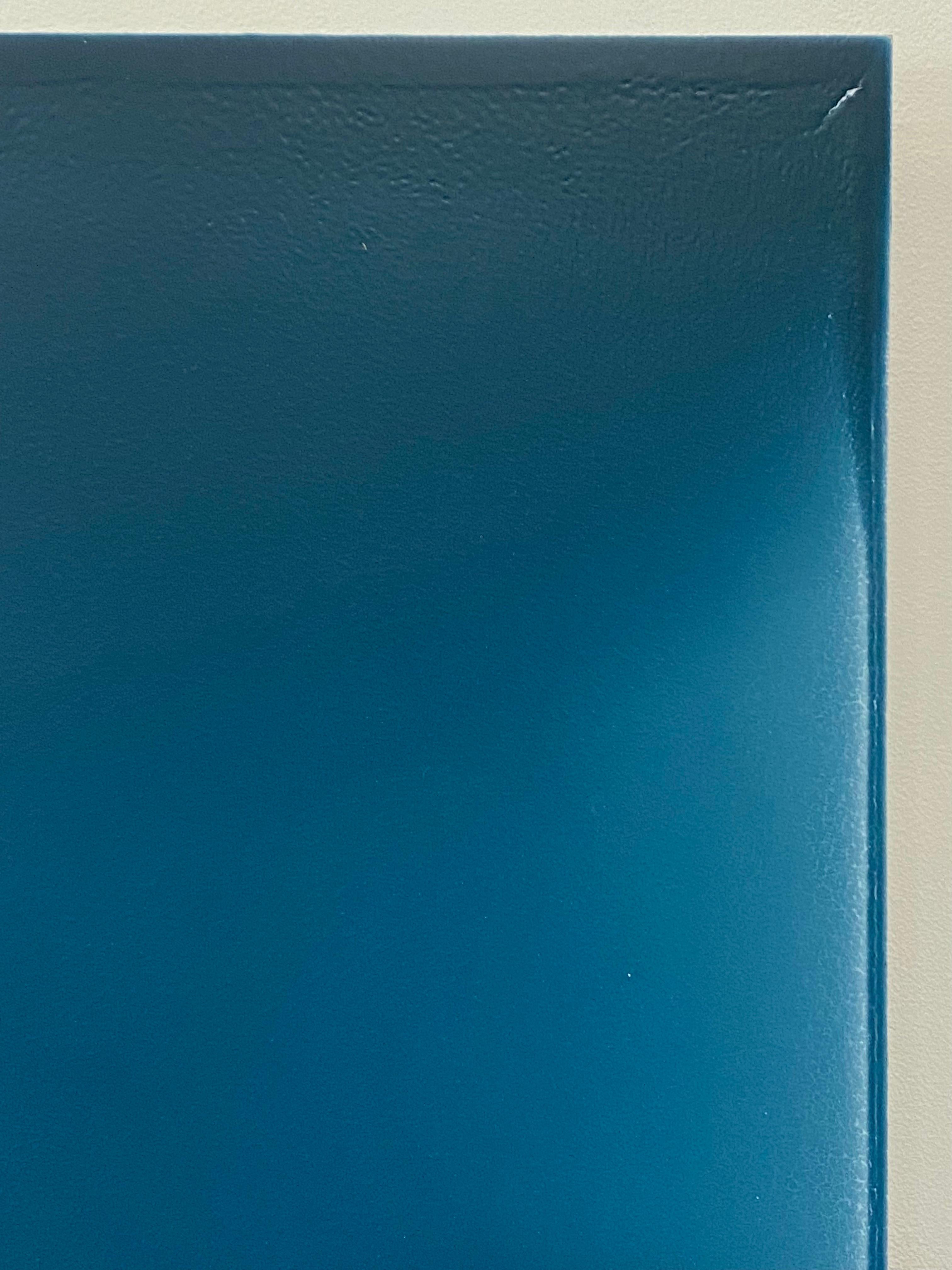 Weather One - Pannello galleggiante in pittura polimerica colorata Blu Indaco Scuro, 2022 in vendita 6