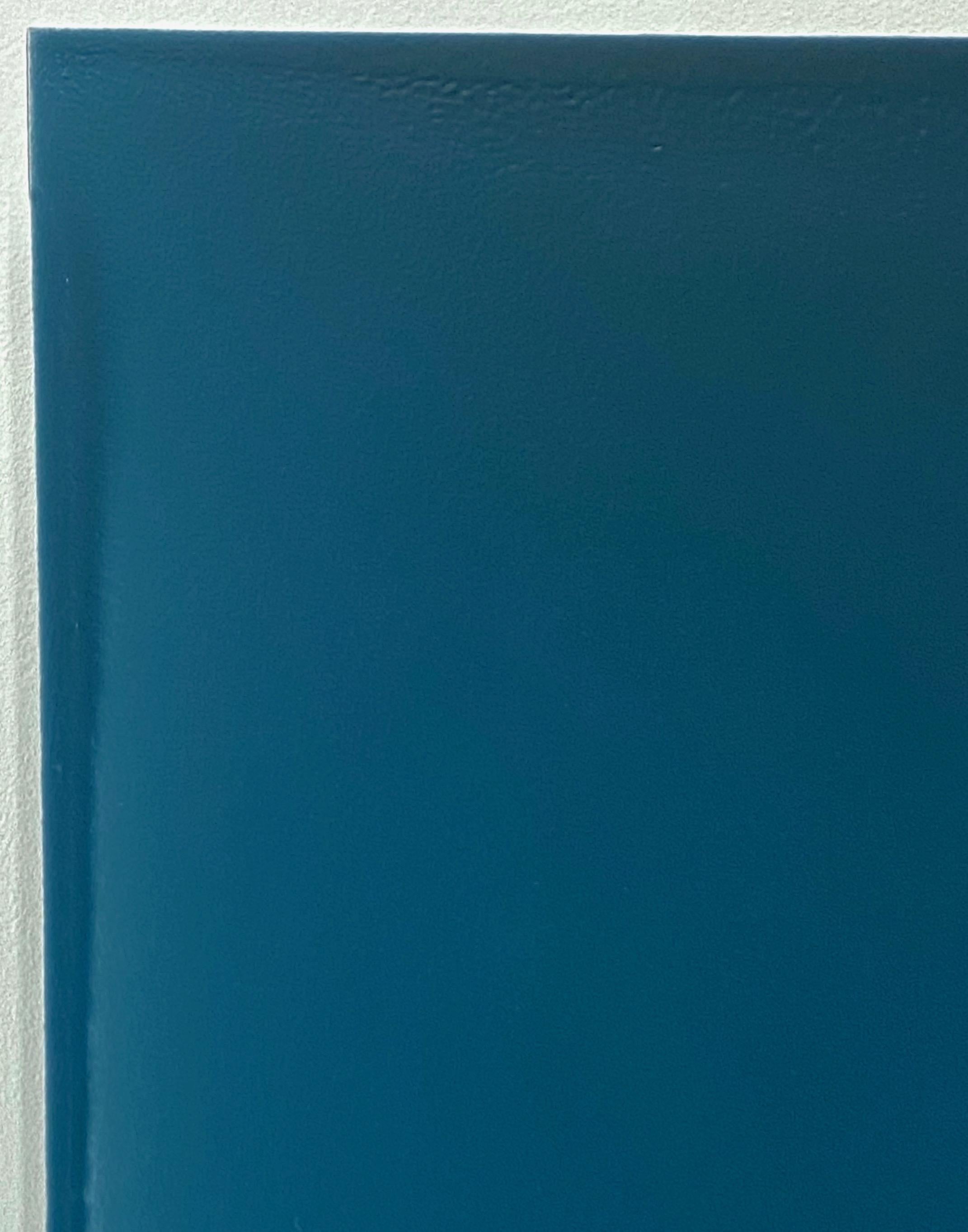 Weather One - Pannello galleggiante in pittura polimerica colorata Blu Indaco Scuro, 2022 in vendita 3