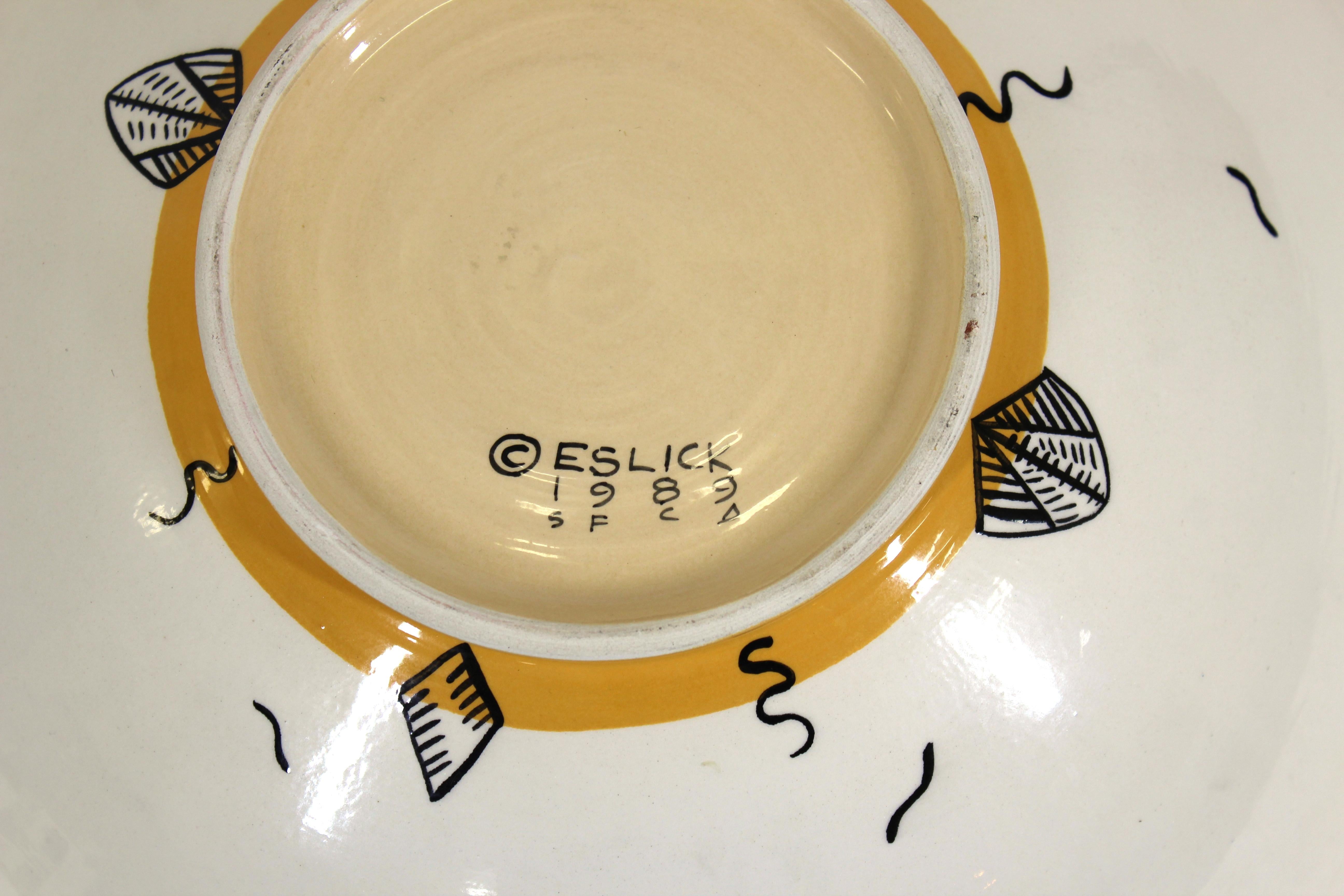 Pottery Susan Eslick American Postmodern Bowl