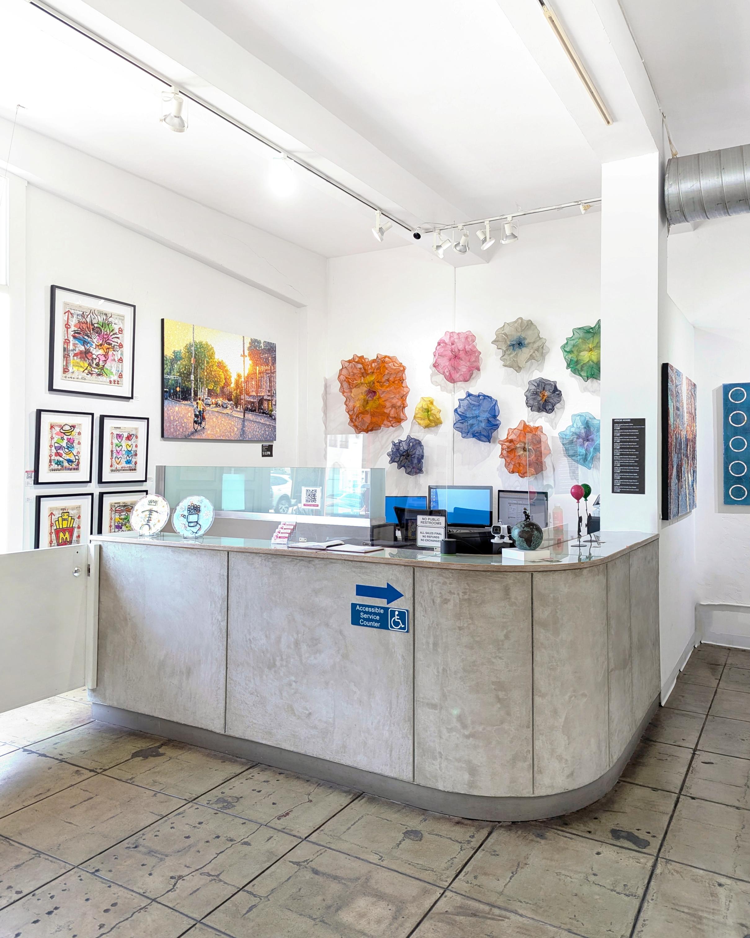 Das schlagende Herz - Original farbenfrohes Stillleben Pointillist texturiertes Kunstwerk im Angebot 4