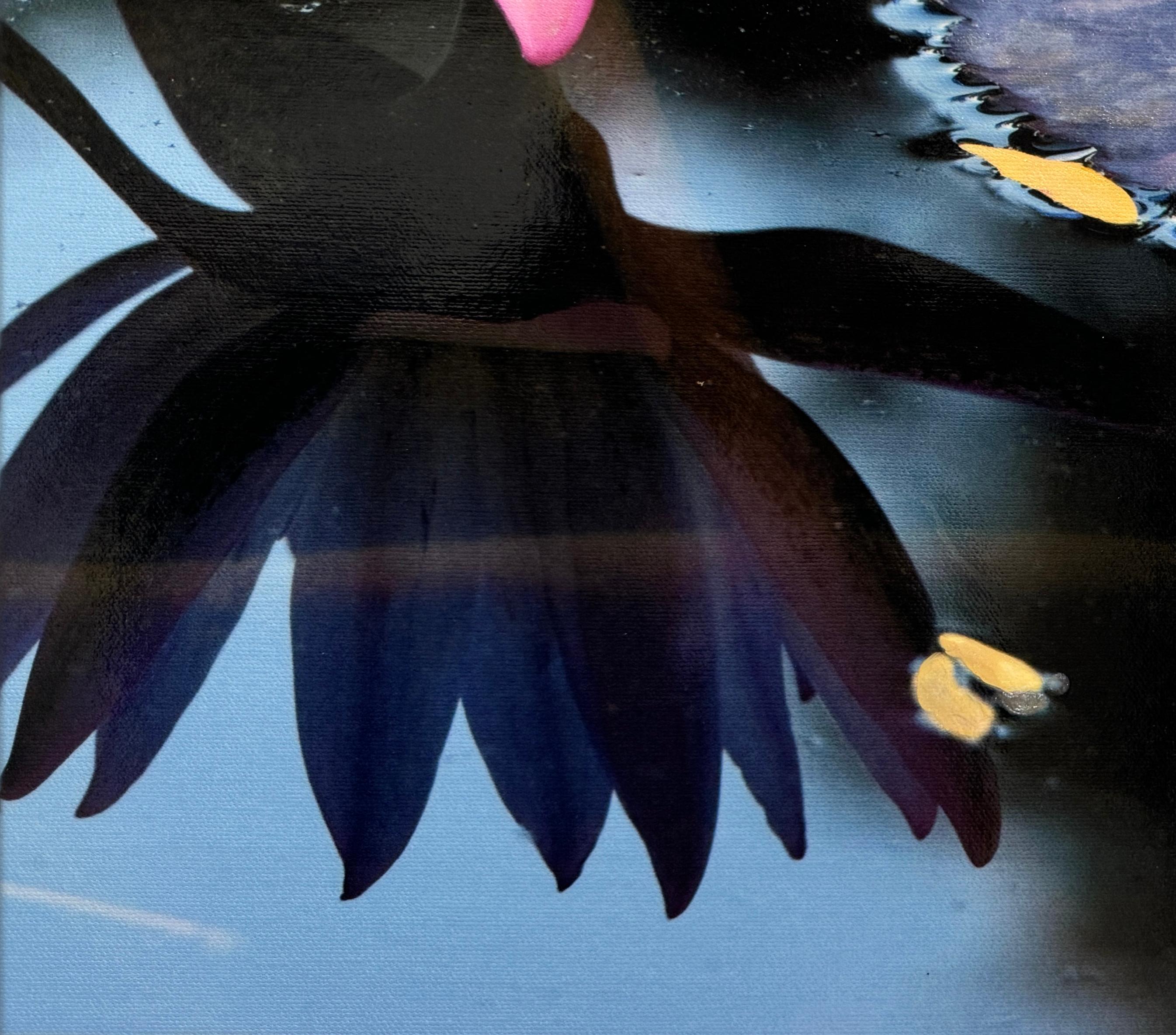 No. 47 - KAMALA - Wasserlily / Floral / Mixed Media / Fotografie im Angebot 2