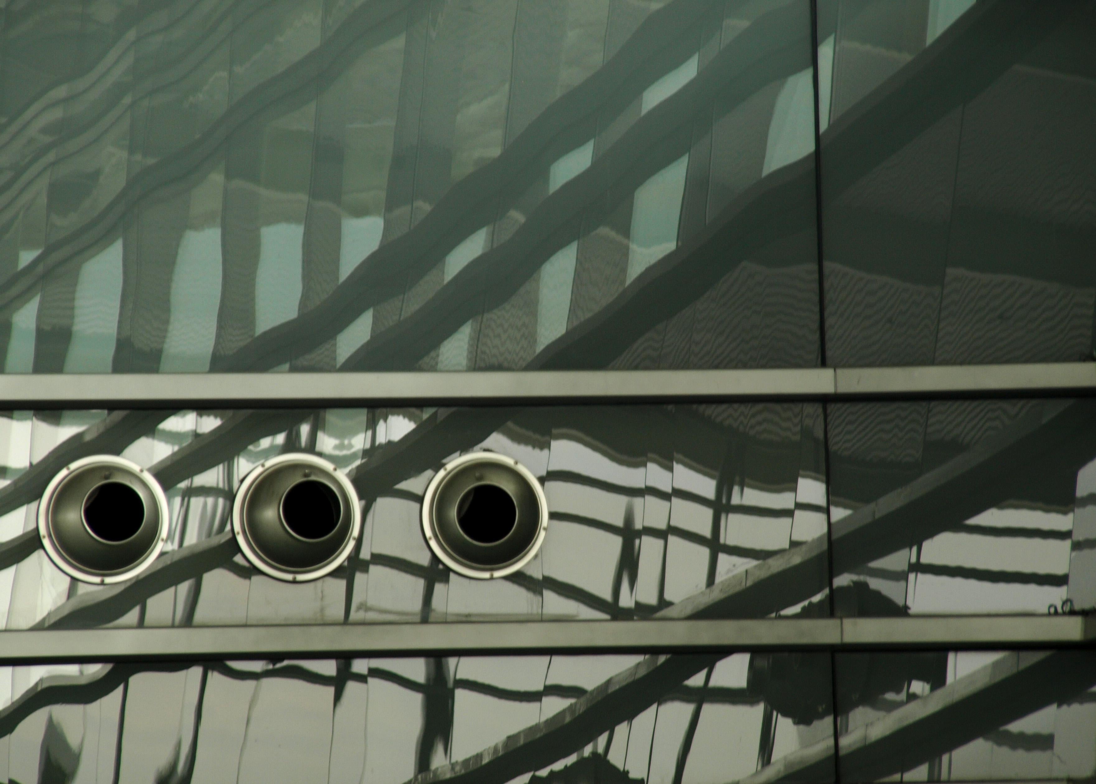 Susan Grissom Black and White Photograph - Ferry Reflection II, Photograph, Archival Ink Jet