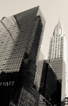 Chrysler Building, Digital auf Papier