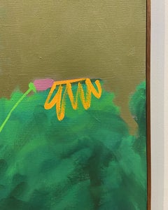 "Dusk" - green, abstract, botanical, landscape