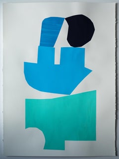 "From Memory No. 4" - color block collage - patterns - Henri Matisse