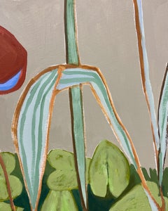 "Wild the Way I Like It" - botanical, landscape, color block, abstract