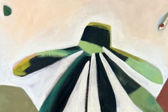 "Yard Bed" - abstract botanical, gardening, flowers, plants, pattern