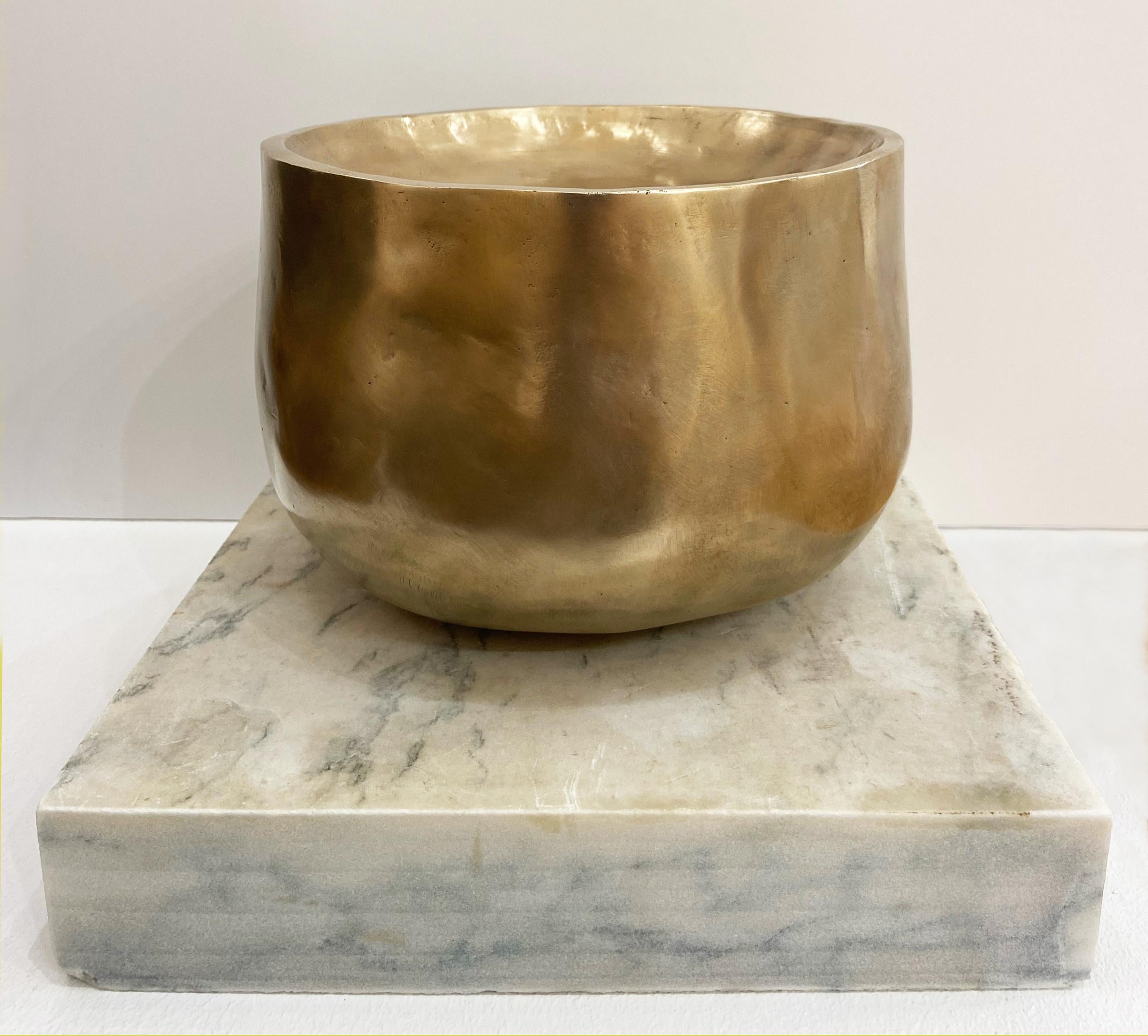 Susan Hable Abstract Sculpture – „Honey Pot““ – abstrakte Skulptur – Barbara Hepworth