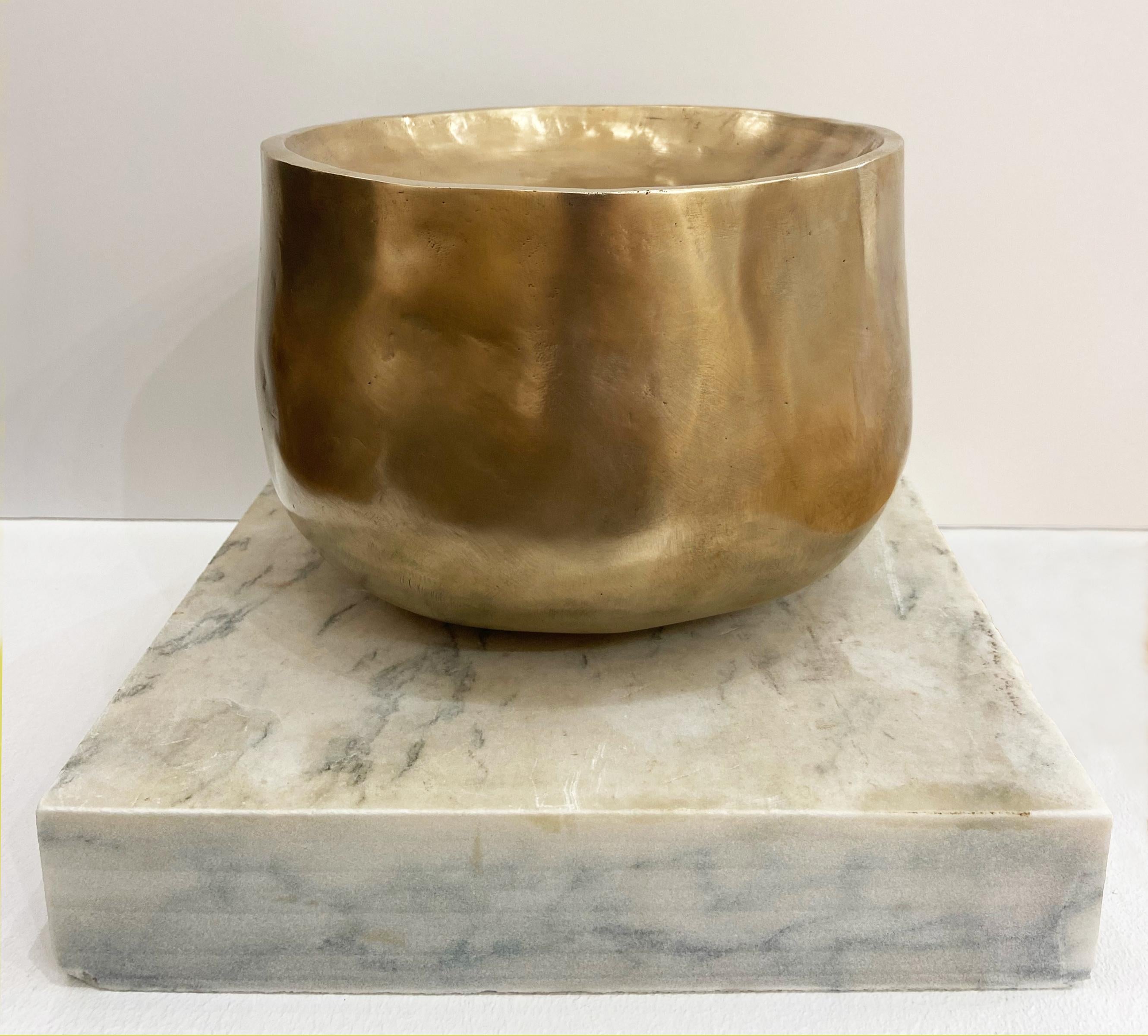 "Tarro de miel" - escultura abstracta - Barbara Hepworth
