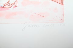 Aquatinte surréaliste de Susan Hall