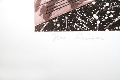 La cena, acquaforte surrealista all'acquatinta di Susan Hall