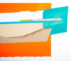 Ark-Off The Pier : mixed media collage