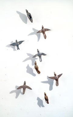 Shifting Migrations (8 Bronze Birds)