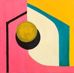 Shelter (Geometric, Abstract, Gestural, Vibrant)