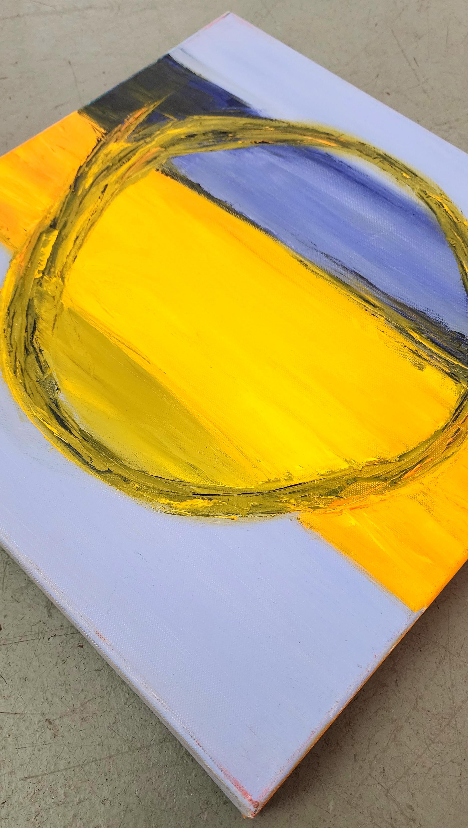 Singularity (Geometric, Abstract, Gestural, Vibrant) For Sale 1