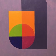 Wheel of Fortune (Geometric Abstraction, Minimalism, Hard Edge, Josef Albers)