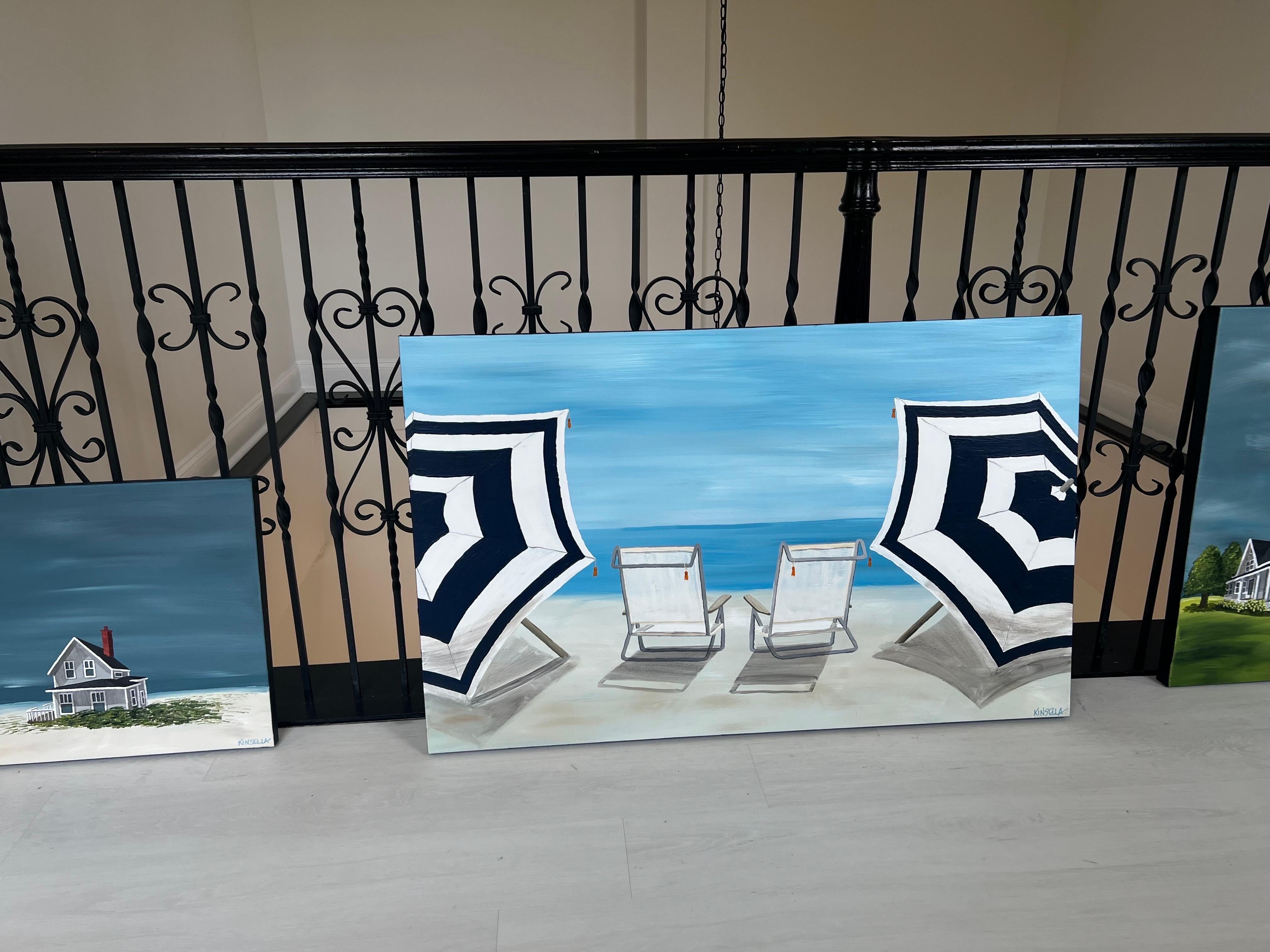 beach chair paintings